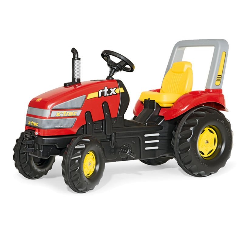 Duży Traktor na pedały zabawka dla dzieci 3 10 lat Rolly