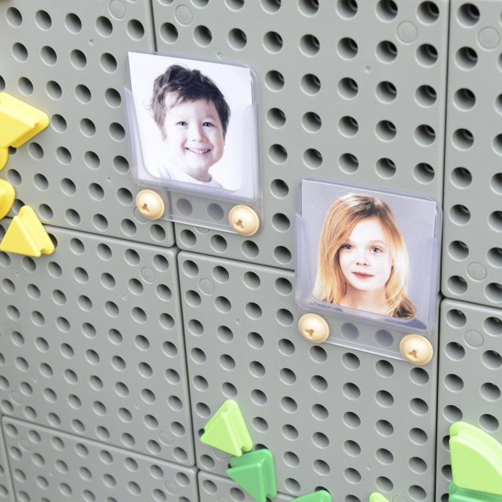 MASTERKIDZ Transparent Photo Card Pocket Case 6 pcs.