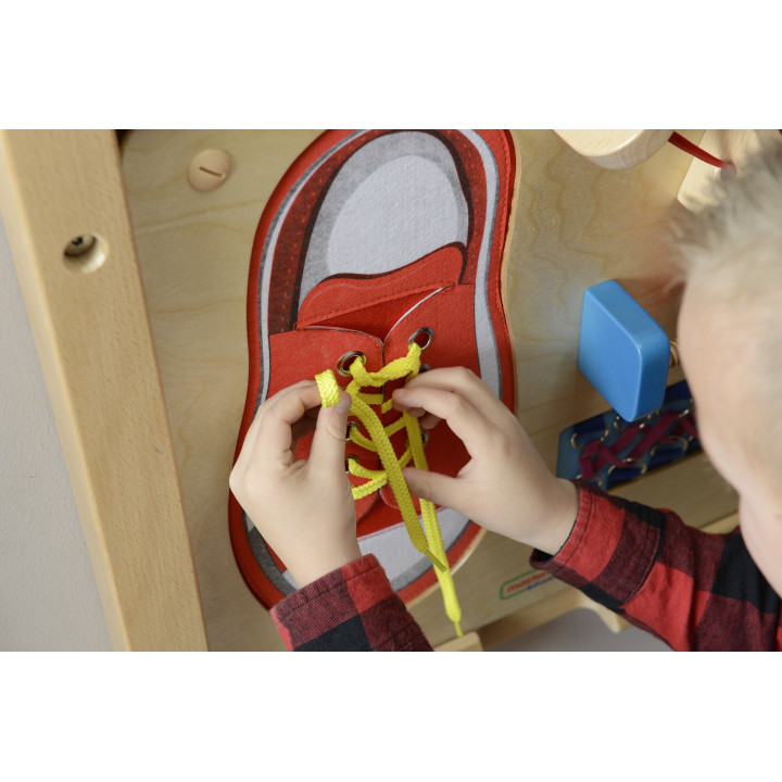 MASTERKIDZ Educational Board - Manual Dexterity Montessori Lacing