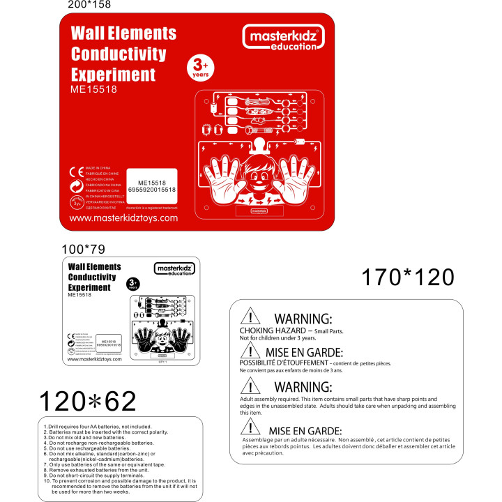 MASTERKIDZ Educational Board Guidance Experiment