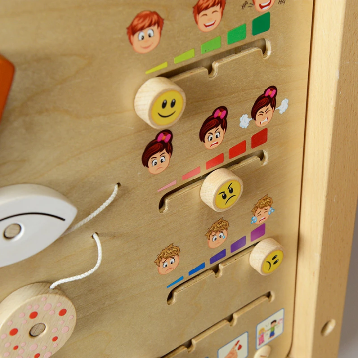 MASTERKIDZ Tablica Edukacyjna Jak Się Czujesz?  Nauka Emocji