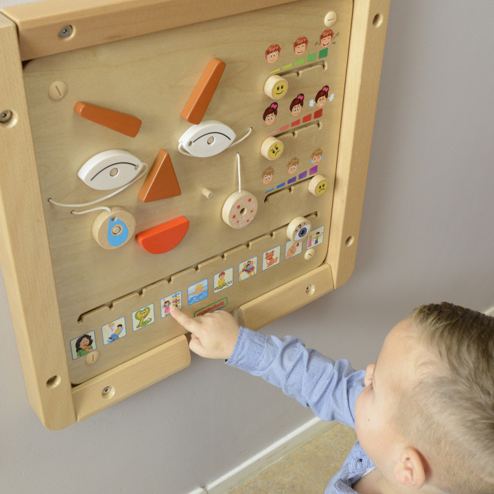 MASTERKIDZ Tablica Edukacyjna Jak Się Czujesz?  Nauka Emocji