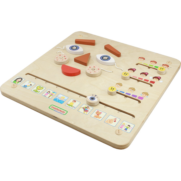 MASTERKIDZ How Are You Feeling? Montessori Emotional Learning Board