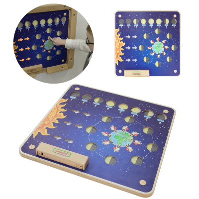 MASTERKIDZ Montessori Moon Phases Educational Board
