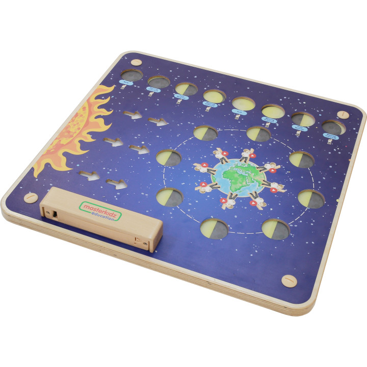 MASTERKIDZ Montessori Moon Phases Educational Board