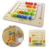 MASTERKIDZ Educational Wall Board Maze Beads Montessori