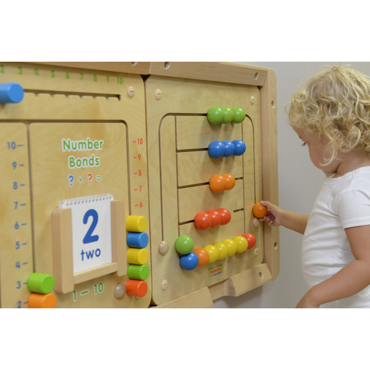 MASTERKIDZ Educational Wall Board Maze Beads Montessori