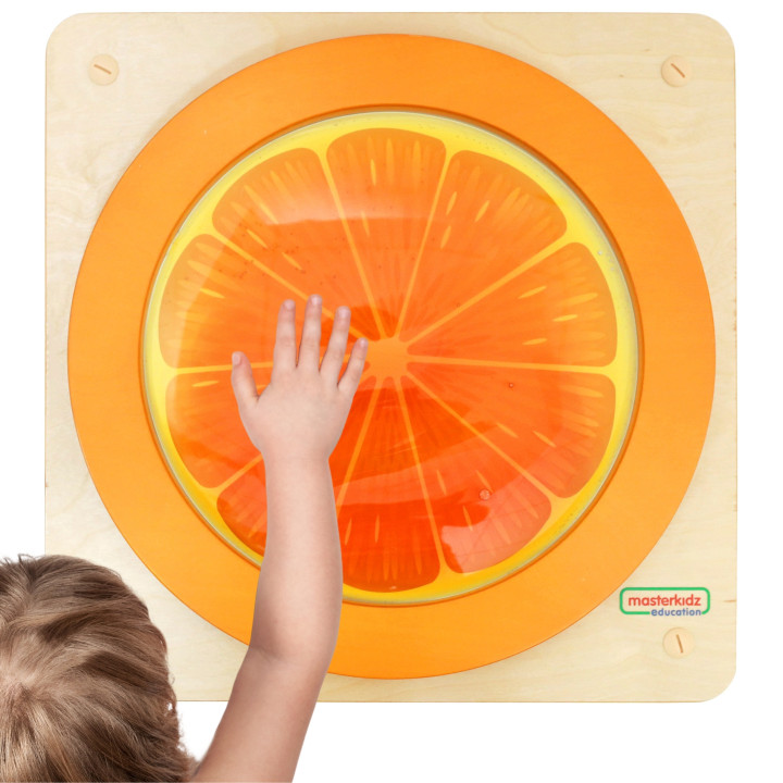 MASTERKIDZ Sensory Educational Board Orange