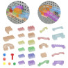 MASTERKIDZ Ball Track Construction Set STEM Board 120 pieces
