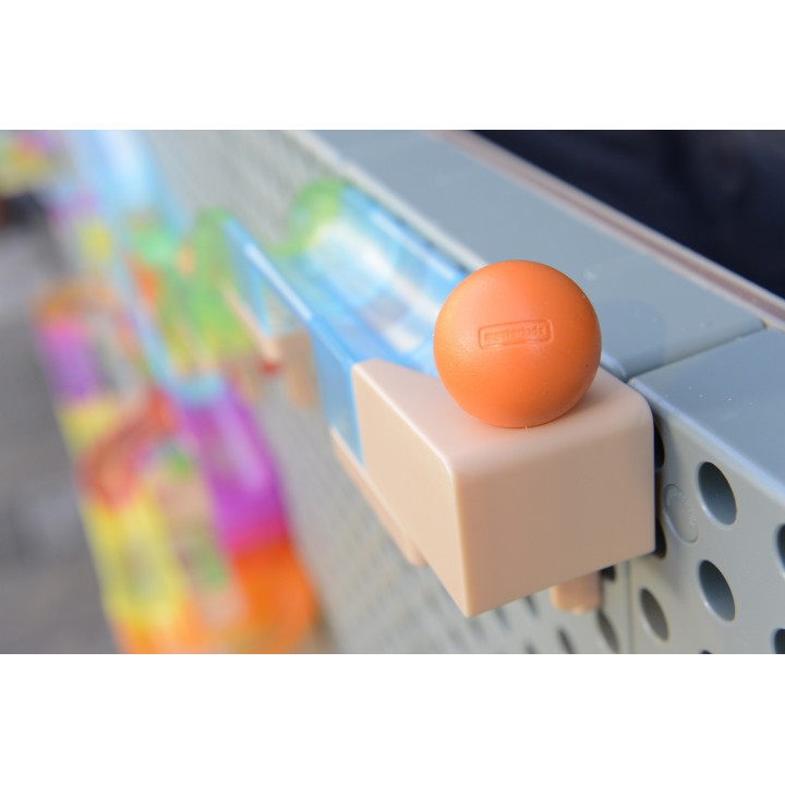 MASTERKIDZ Ball Track Construction Set STEM Board 440 pieces
