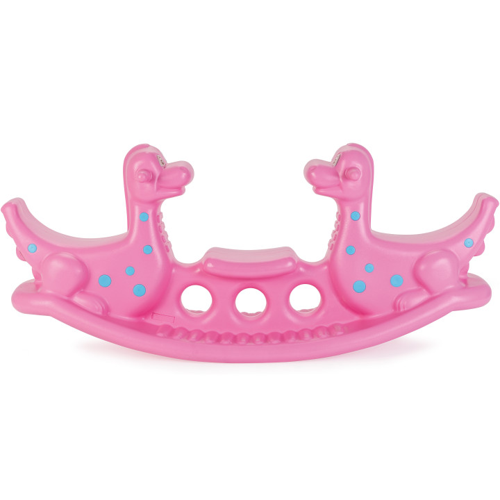WOOPIE Dino Multi-Person Rocker Balance Swing Pink
