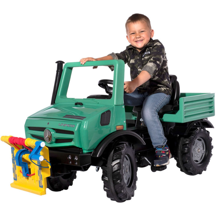 Rolly Toys RollyUnimog Forst Mercedes-Benz Winch - Truck Pedal Car
