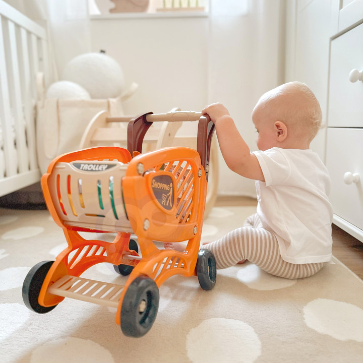 WOOPIE Shopping Cart for Children Movable Parts + 42 Accs.
