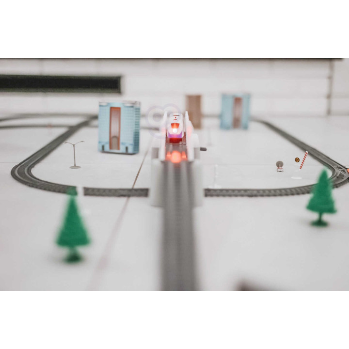 WOOPIE Electric Train Huge 914 cm Track Bridge Tunnel 86 pcs.