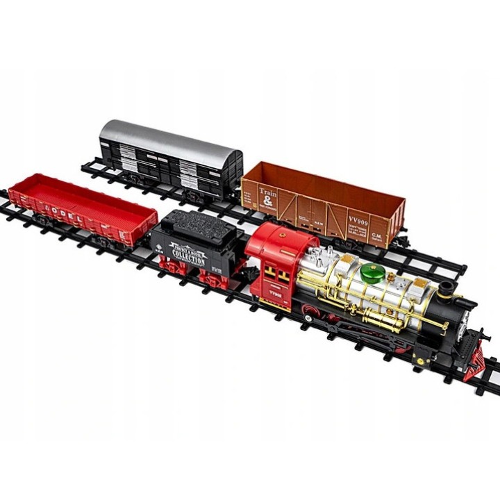 WOOPIE Pociąg Classical Train + 29 Akcesoriów