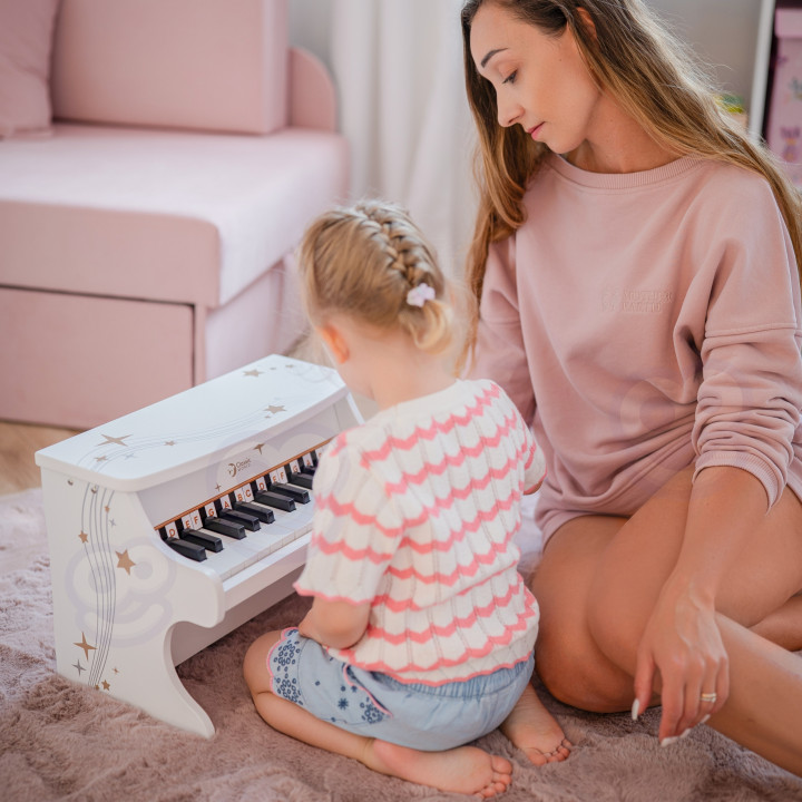 CLASSIC WORLD Pianino Białe