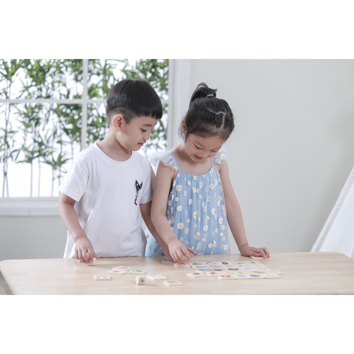 VIGA Educational Game Sorting Senses Puzzle 37 pcs Montessori