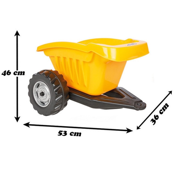 WOOPIE ACTIVE TRAILER Yellow 35 kg