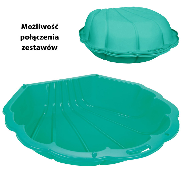 WOOPIE Sandbox Pool Shell Green 3in1 Dry Pool 1 pc.