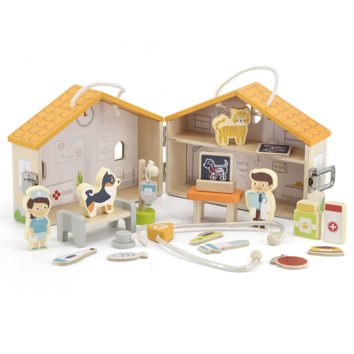 VIGA Wooden Animal Clinic Veterinary Hospital
