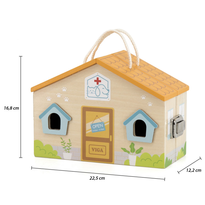 VIGA Wooden Animal Clinic Veterinary Hospital