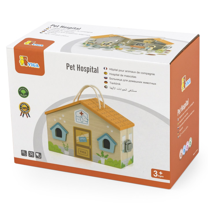 VIGA Wooden Animal Clinic Veterinary Hospital