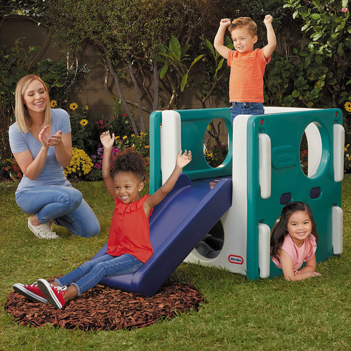LITTLE TIKES Monkey Grove for Toddlers Blue and Green
