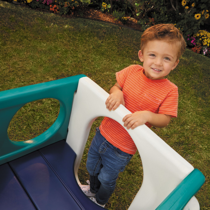 LITTLE TIKES Małpi Gaj Dla Maluchów Niebiesko-Zielony