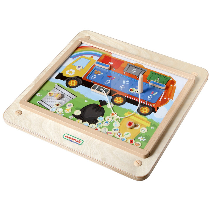 MASTERKIDZ Montessori Waste Sorting Educational Board