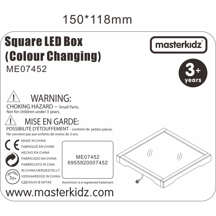 MASTERKIDZ Panel Świetlny LED Zmiana koloru