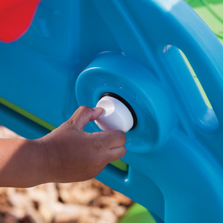 STEP2 Activity Park with Climbing, Slide, Soccer and Basketball