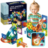 WOOPIE Magnetic Blocks Ball Track Light 49 pcs.