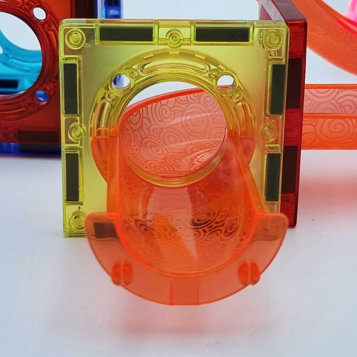 WOOPIE Magnetic Blocks Ball Track Light 49 pcs.