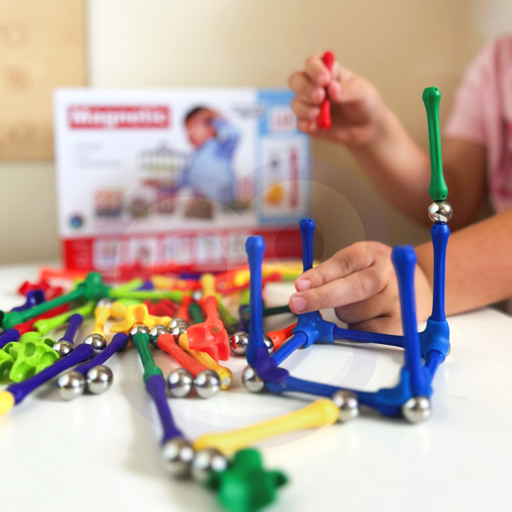 WOOPIE Magnetic Construction Blocks Creative Puzzle 110 pcs.