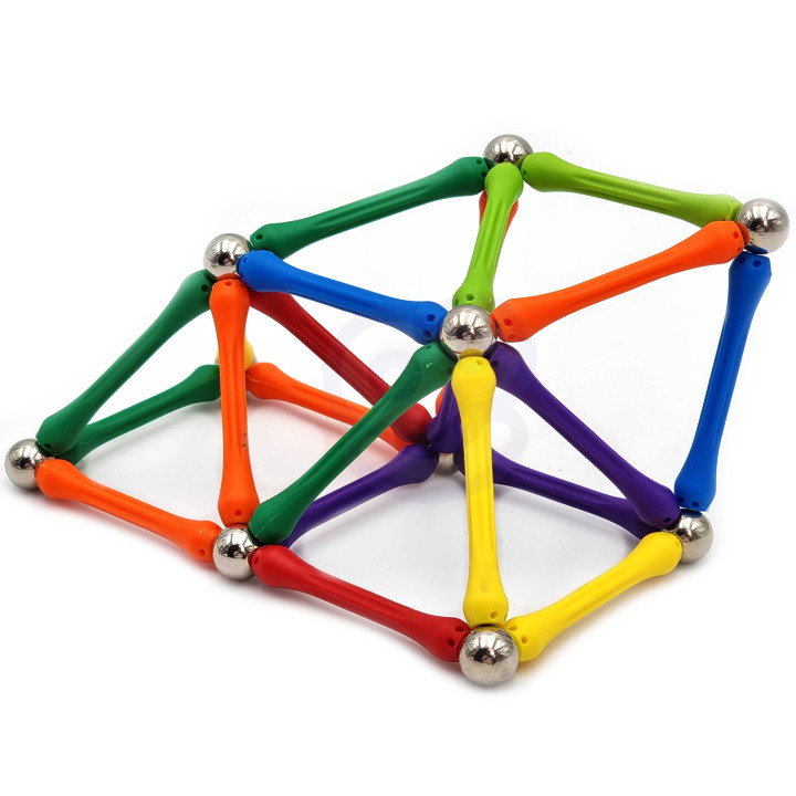WOOPIE Magnetic Construction Blocks Creative Puzzle 110 pcs.