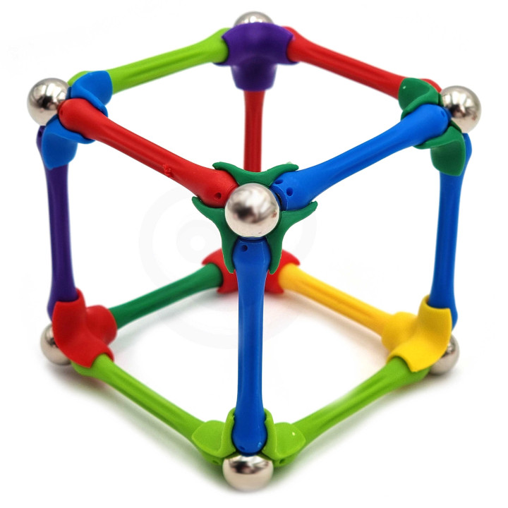 WOOPIE Magnetic Construction Blocks Creative Puzzle 110 pcs.
