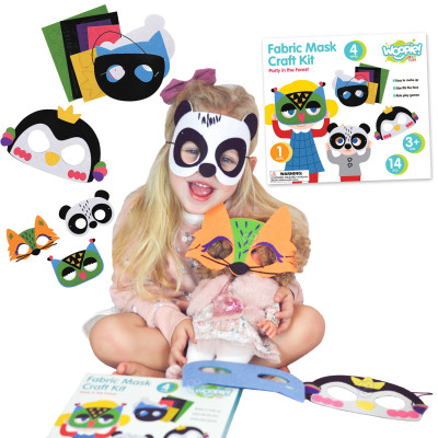 WOOPIE ART&FUN Zestaw Kreatywny Plastyczny Fabryka Masek Party w Lesie