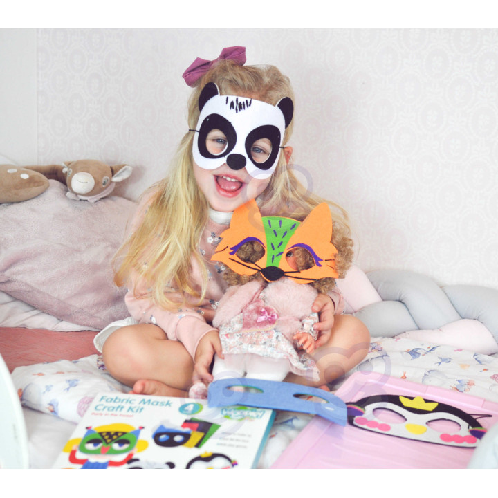 WOOPIE ART&FUN Zestaw Kreatywny Plastyczny Fabryka Masek Party w Lesie