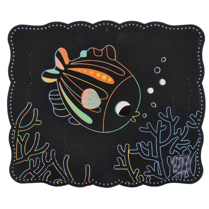 WOOPIE ART&FUN Creative Scratch-Off Set for Children 7 pcs.