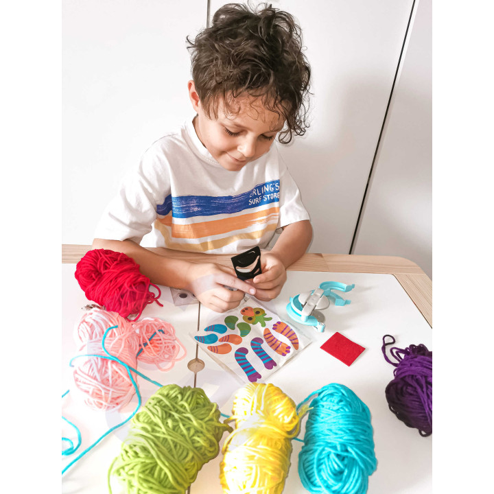 WOOPIE ART&FUN Monster Pom Creative Kit