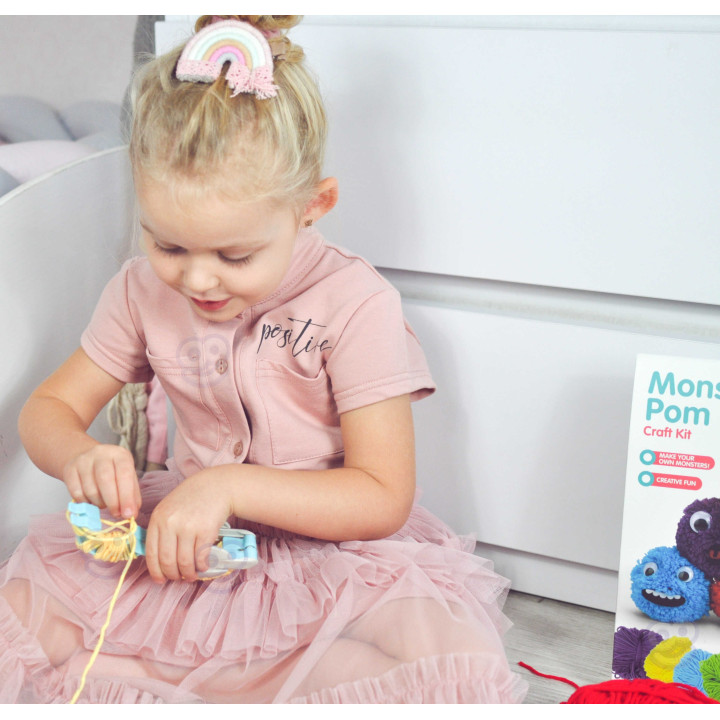 WOOPIE ART&FUN Monster Pom Creative Kit