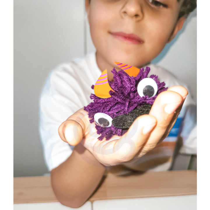 WOOPIE ART&FUN Monster Pom Creative Kit