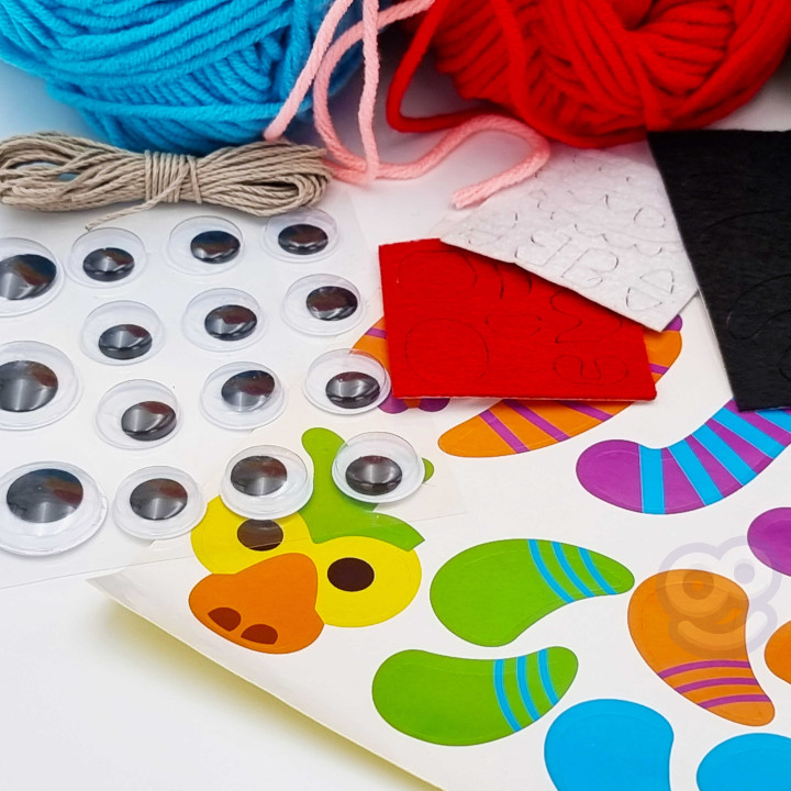 WOOPIE ART&FUN Monster Pom Creative Kit