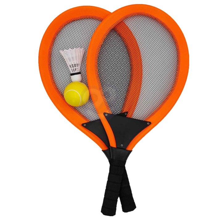 WOOPIE Large Tennis Badminton Rackets for Kids Set + Shuttlecock
