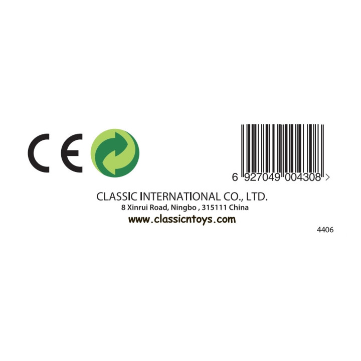 CLASSIC WORLD Wooden Letter D
