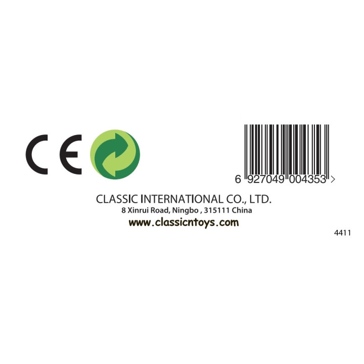 CLASSIC WORLD Wooden Letter I