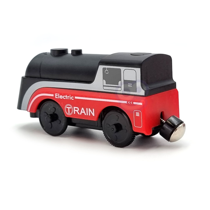 WOOPIE Electric Locomotive Train Magnet Cars