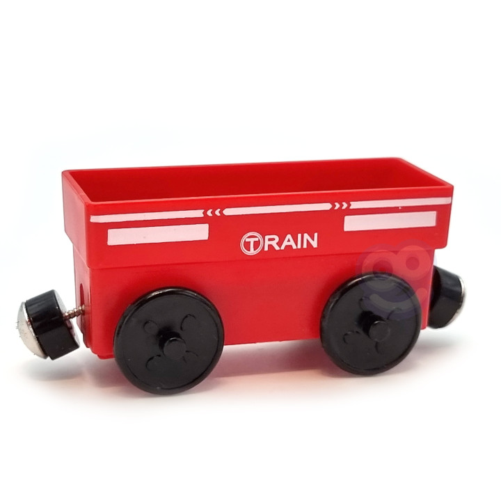 WOOPIE Electric Locomotive Train Magnet Cars