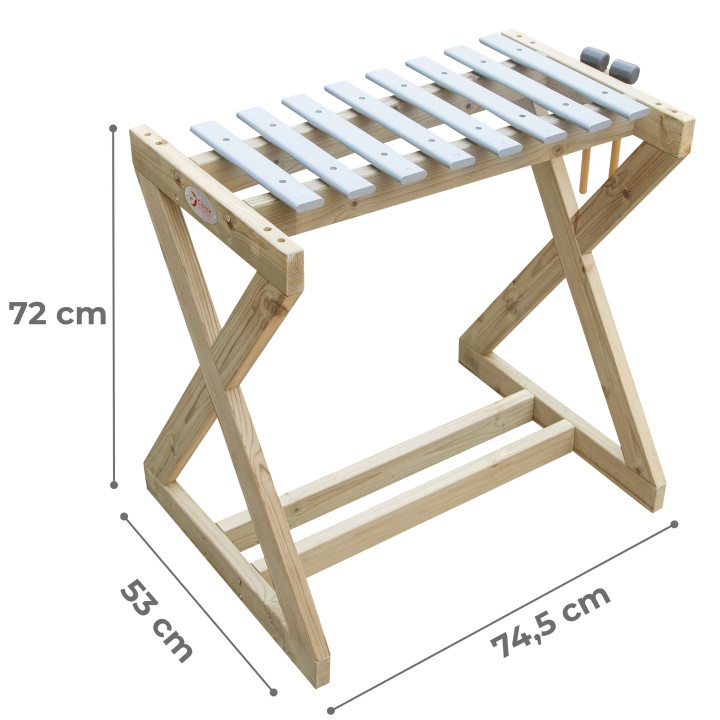 CLASSIC WORLD EDU Musical Instrument Xylophone Large Xylophone