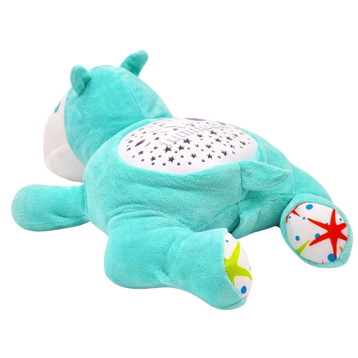 WOOPIE BABY Cuddly Toy 2-in-1 Projector Sleeper Hippo